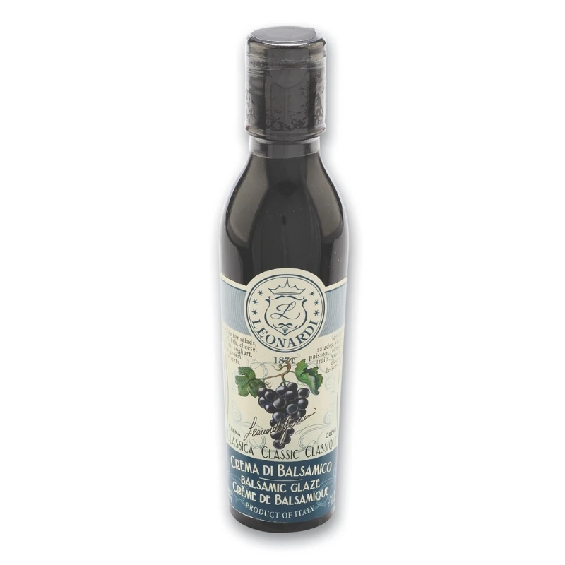 Balsamico Glaze Classico PET 220 g 12050 by Leonardi color Svart