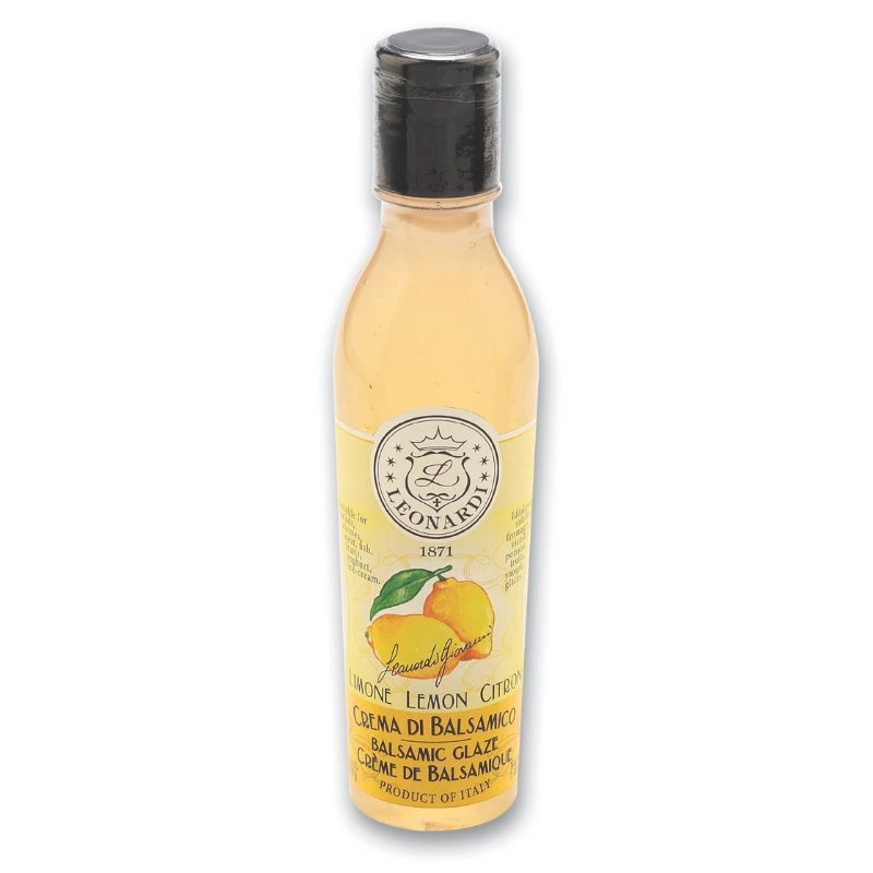 Balsamico glaze citron PET 220 g 12053 by Leonardi color Svart