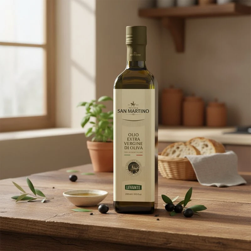 Extra jungfruolivolja 100% italiensk 250 ml 15036 by San martino color Svart