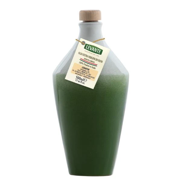 Extra jungfruolivolja 100% italiensk 500 ml keramik 15325 by San martino color Svart