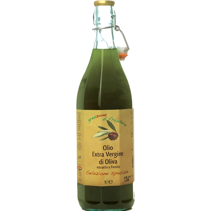 Extra jungfruolivolja ofiltrerad 1 l 15300 by Grezzona di frantoio color Svart