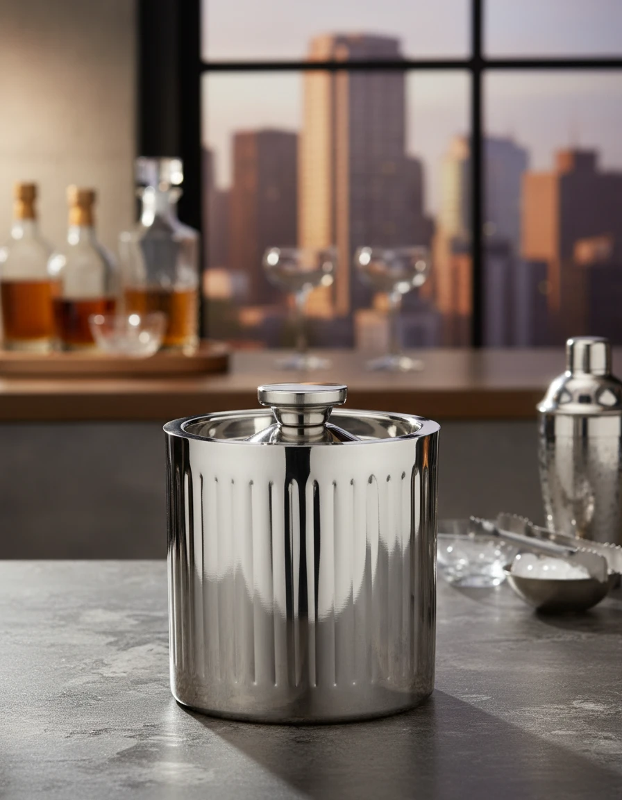 Ishink 1,5L räfflad A12441860 by Koop color Silver