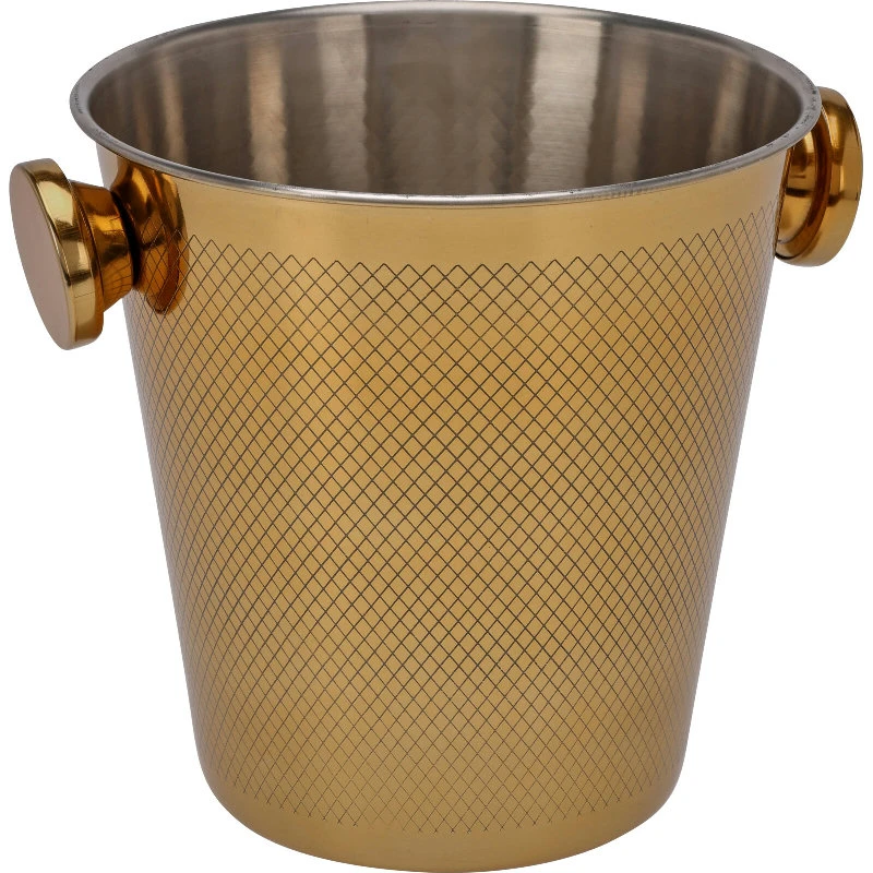 Champagnekylare 20cm Guld A12441890 by Koop color Svart