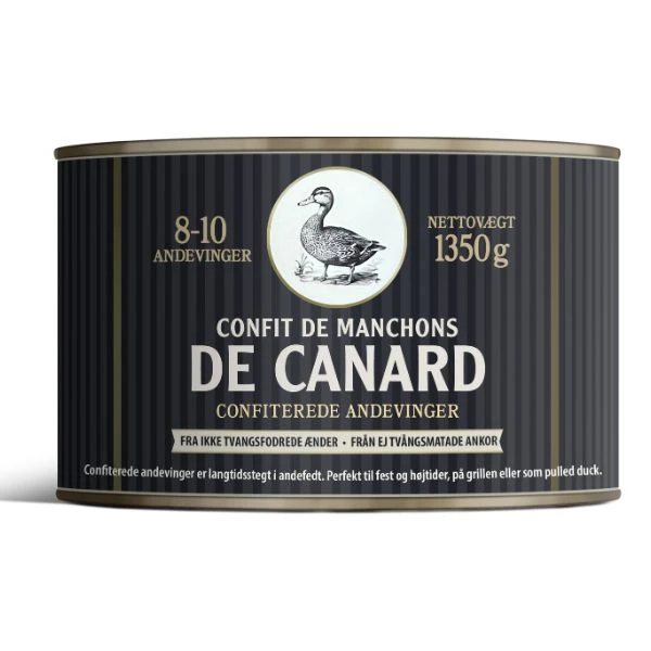 Confit de Manchons 8/10 Vinger 1350G 12945 by Deli Drengene color Svart