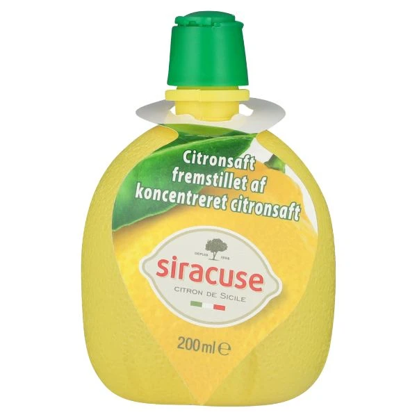 Siracuse citronsaft 200ml 18018 by Siracuse color Svart