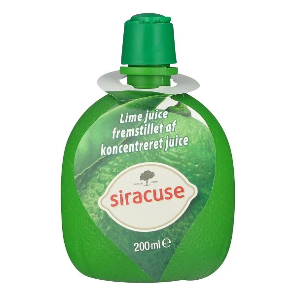 Siracuse limejuice 200ml 18019 by Siracuse color Svart