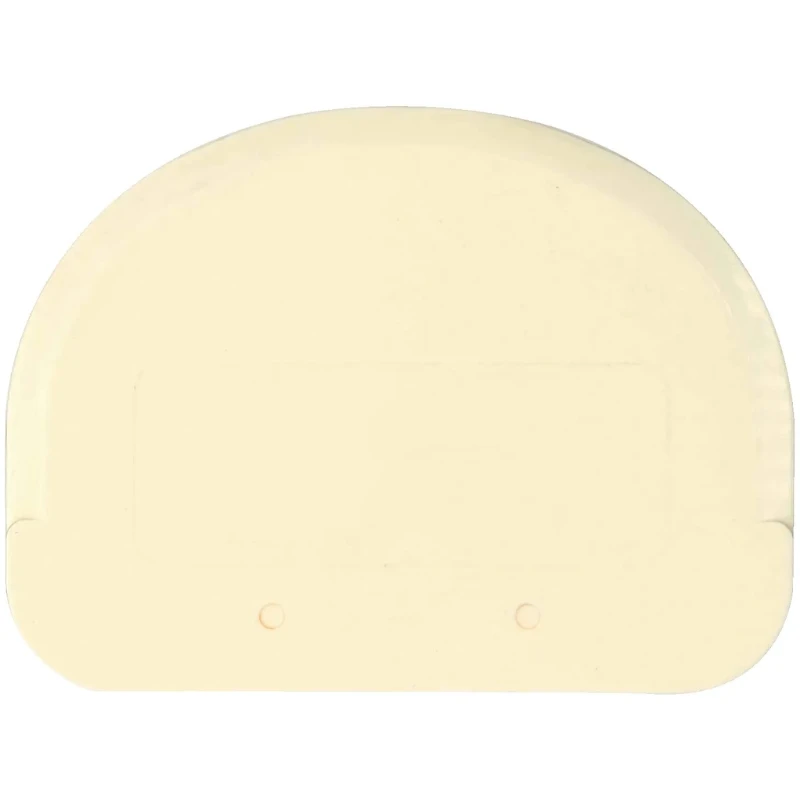 6 st. Degskrapa flexibel, halvrund PP 120x88 mm 554166 by Hendi color Svart