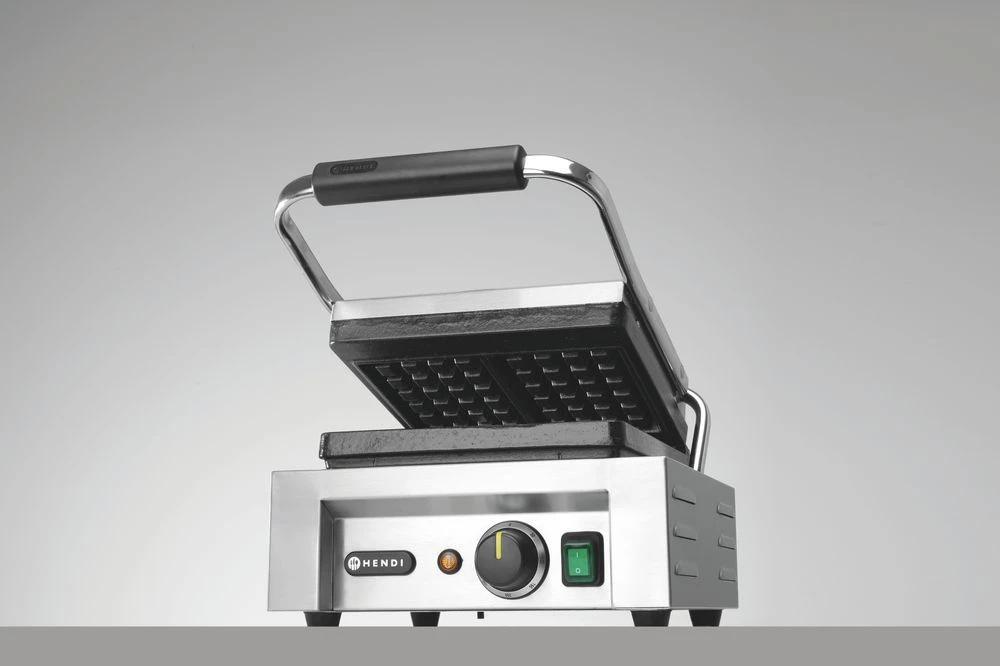 Våffeljärn Liège 230V 1500W 212103 by Hendi color Svart