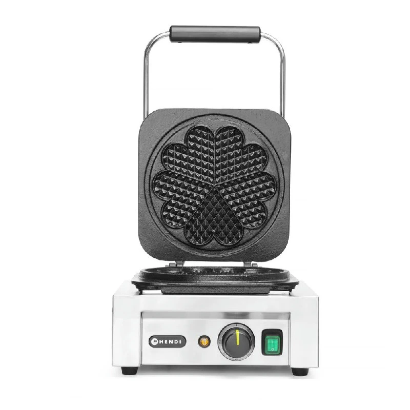 Våffeljärn hjärtformat 230V 2200W 212134 by Hendi color Svart