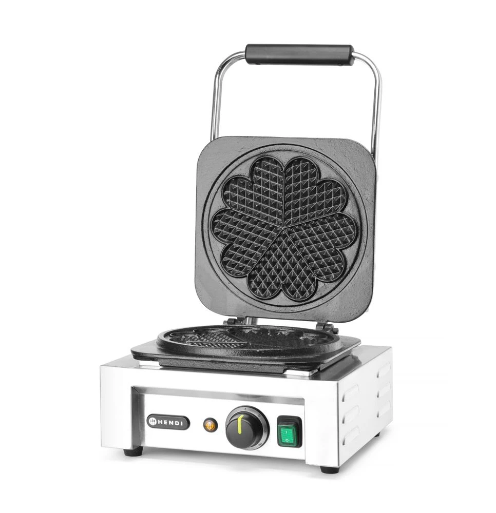 Våffeljärn hjärtformat 230V 2200W 212134 by Hendi color Svart