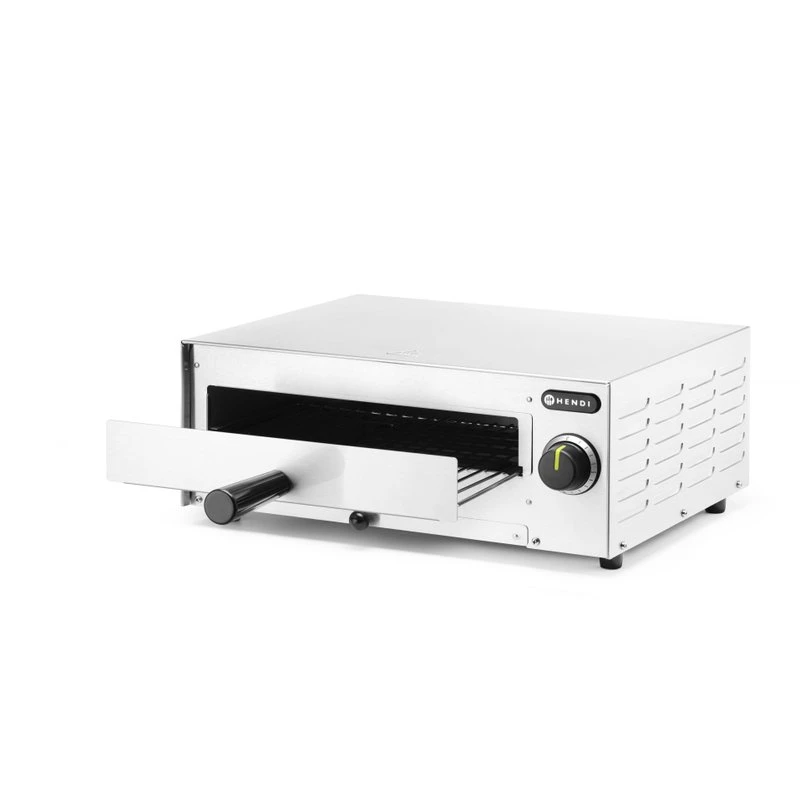 Pizzaugn rostfritt stål 480x420x195 mm 230V 1450W 220306 by Hendi color Svart