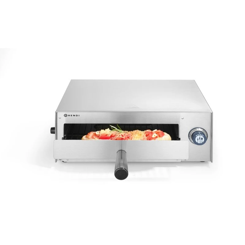Pizzaugn rostfritt stål 480x420x195 mm 230V 1450W 220306 by Hendi color Svart
