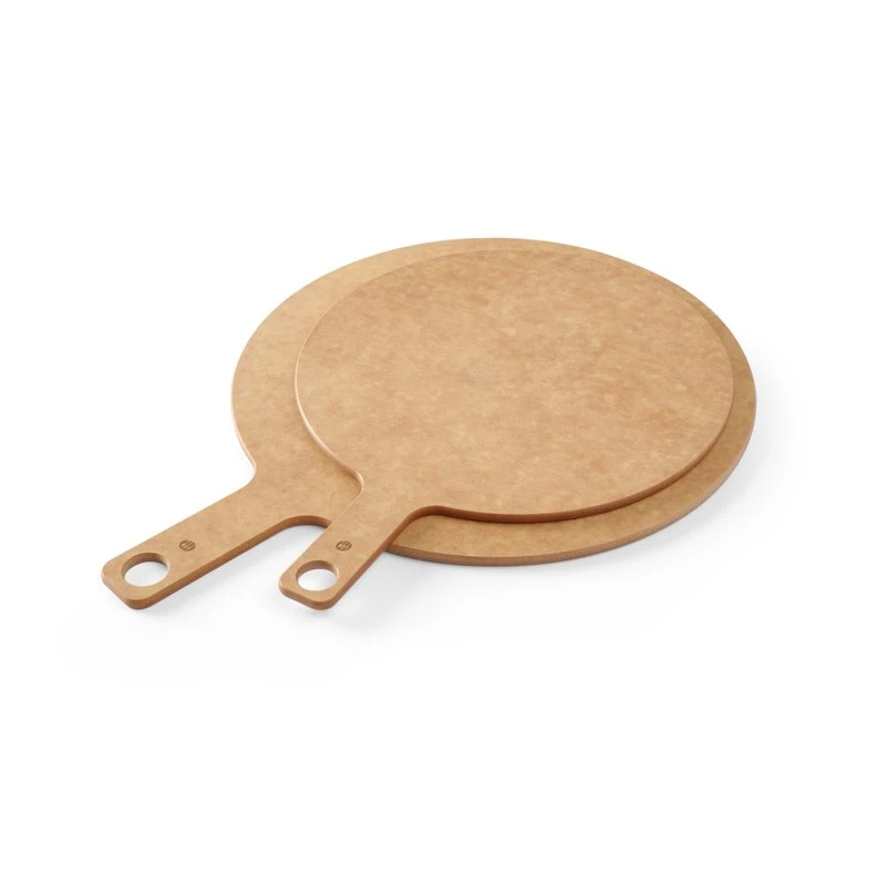 Pizzabräda med handtag 304x405x6 mm träfiber 505533 by Hendi color Svart