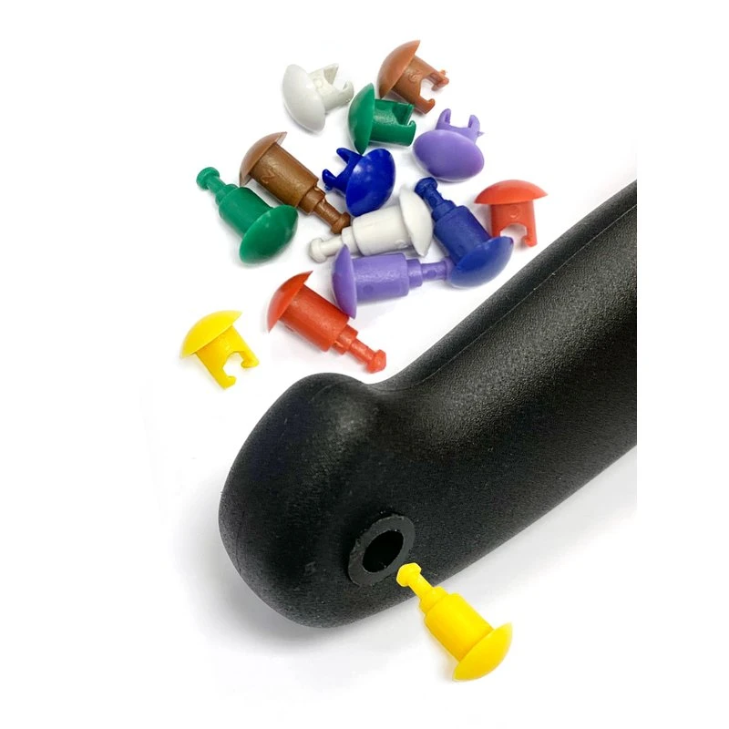 Pizzaskärare rostfritt stål, PP-handtag 100x230 mm 617014 by Hendi color Svart