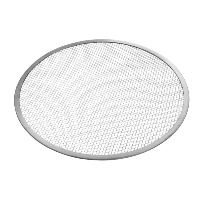 Pizzanät aluminium 330 mm 617540 by Hendi color Svart