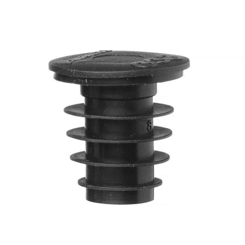 6 st Flaskpropp räfflad kork passar flaskhals upp till 20 mm 595558 by Hendi color Svart