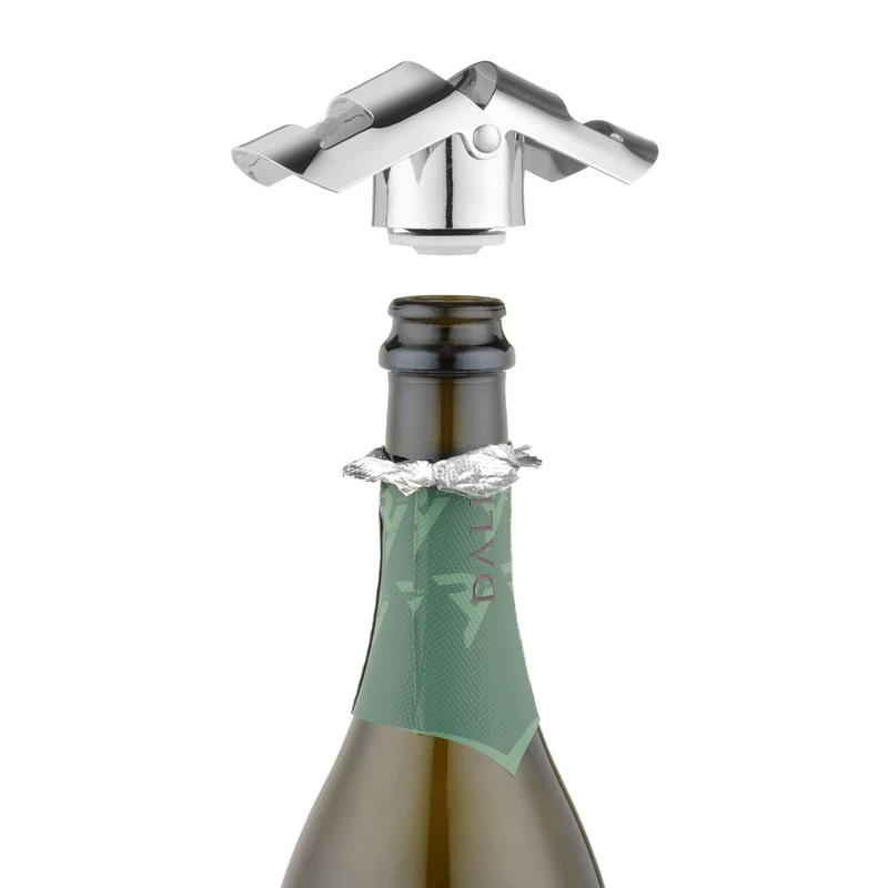 Champagnestoppare rostfritt stål 595589 by Hendi color Svart