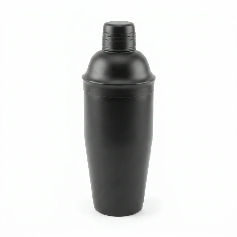 Cobbler shaker 3-delad 0,75 l rostfritt stål svart 596432 by Hendi color Svart