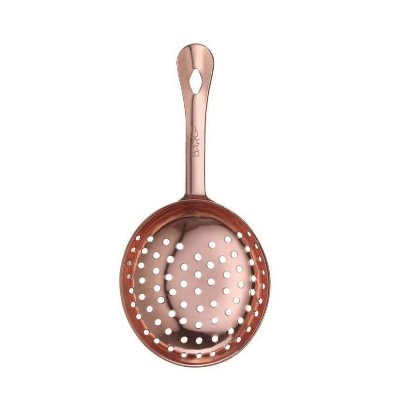 Julep-strainer rostfritt stål kopparlook 160x76 mm 596524 by Hendi color Svart