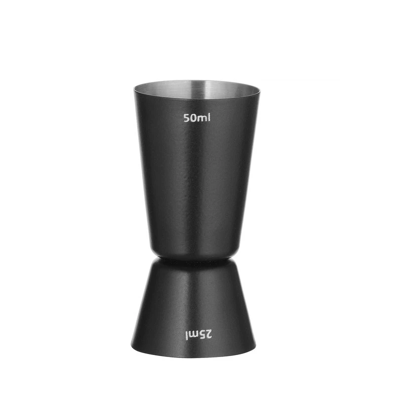 Heavy Jigger svart 25 + 50 ml 40x85 mm 596647 by Hendi color Svart