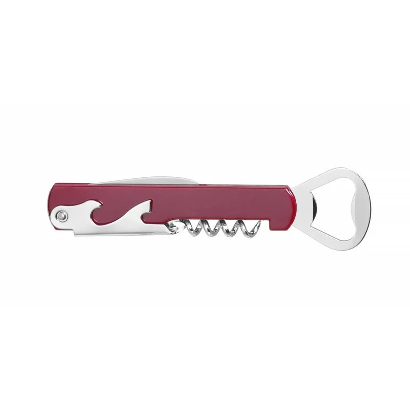 Kyparkorkskruv i krom med ABS-handtag 4 funktioner 596807 by Hendi color Svart