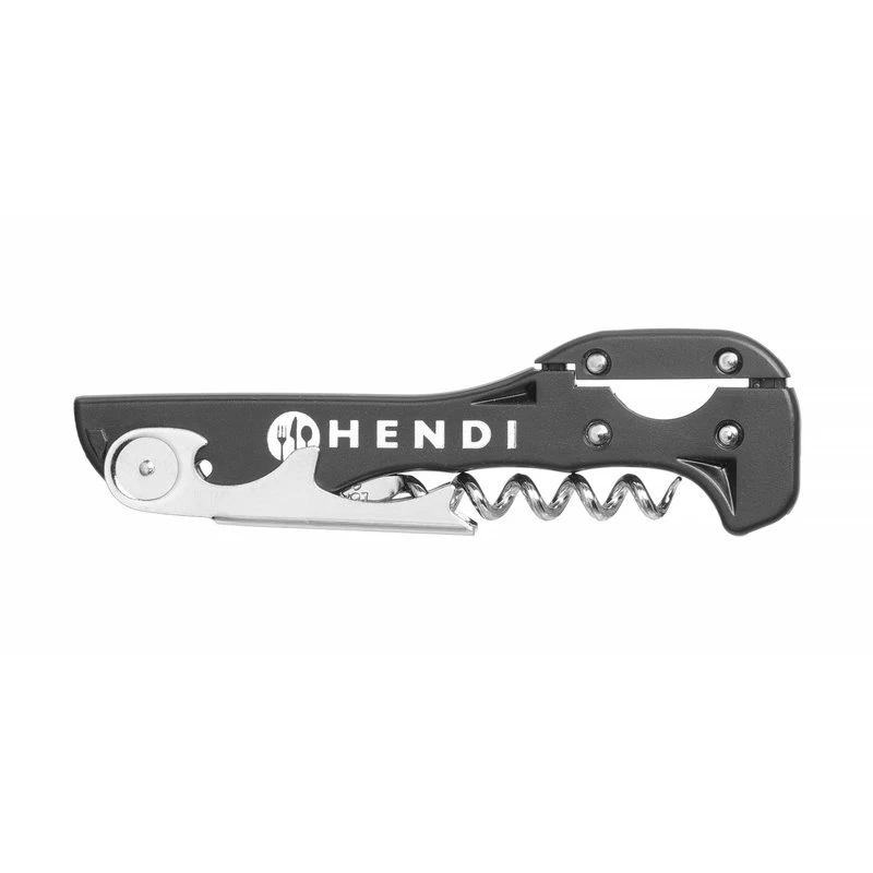 Kyparkorkskruv 37x130x14 mm Profi Line 597323 by Hendi color Svart