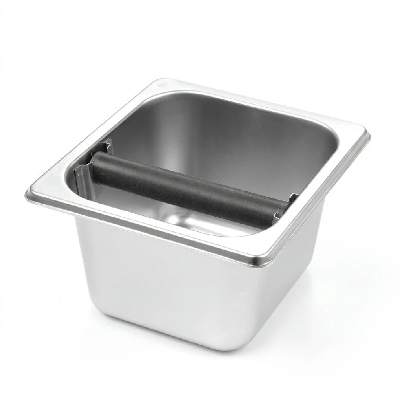 Knockbox GN 1/6x100 mm rostfritt stål 208335 by Hendi color Silver