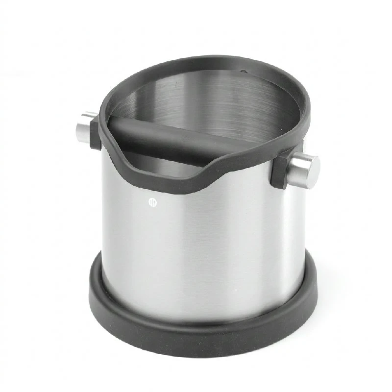 Knock box rund 153x185x165 mm rostfritt stål 208618 by Hendi color Silver