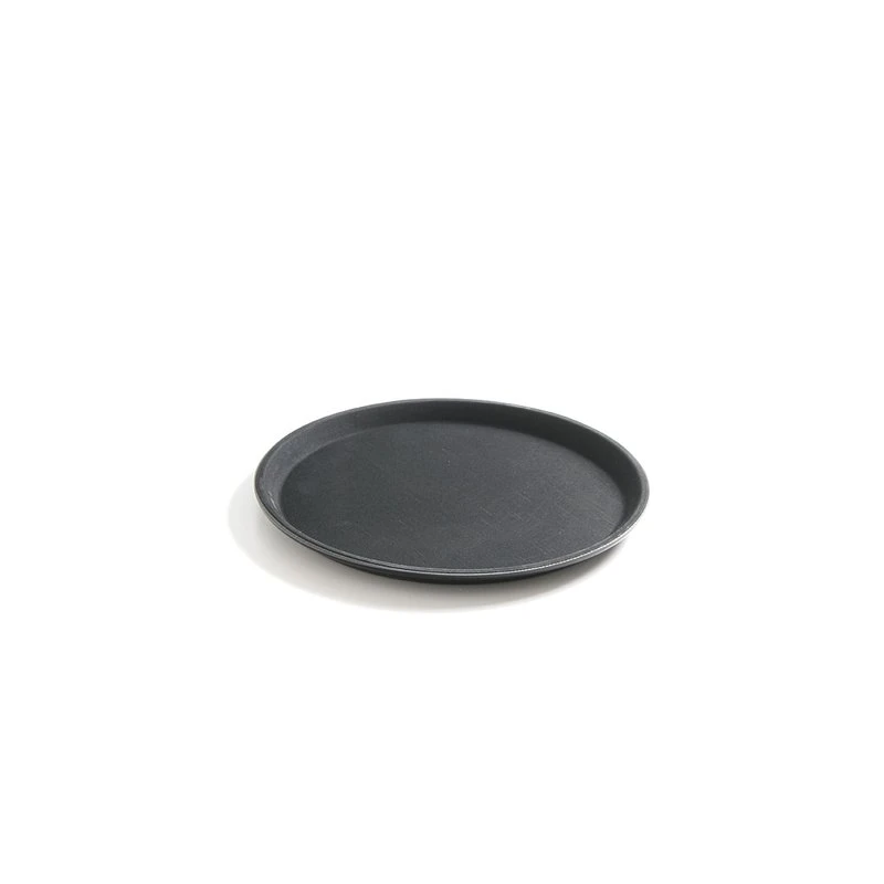 Serveringsbricka rund 280x22 mm FRP 508824 by Hendi color Svart