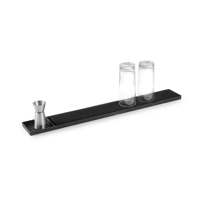 Barmatta 610x80x15 mm svart gummi 597965 by Hendi color Svart