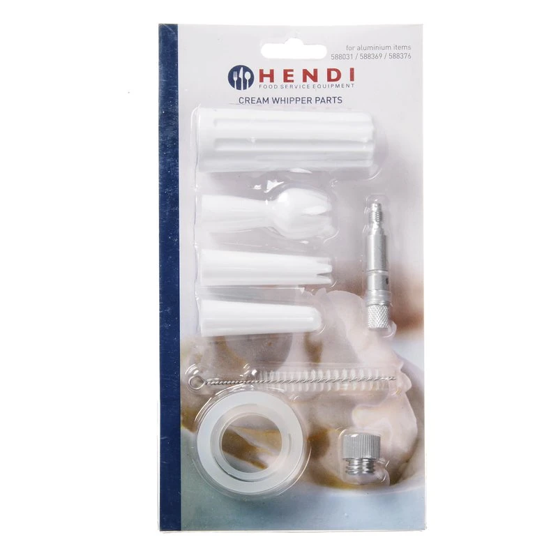 Reparationssats aluminium för gräddsifon 589007 by Hendi color Svart
