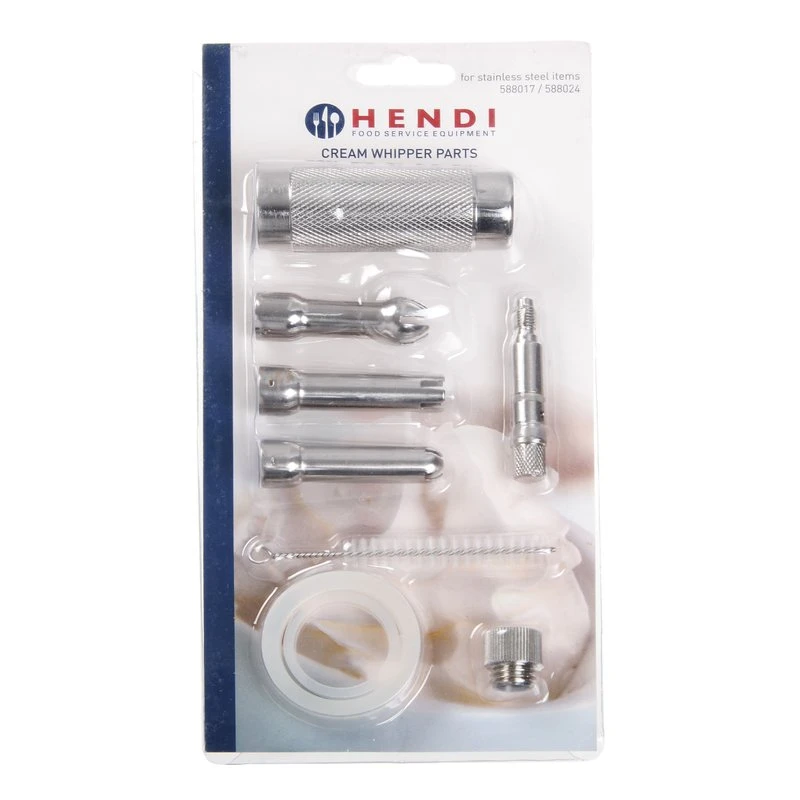 Reparationssats aluminium för gräddsifon 589007 by Hendi color Svart