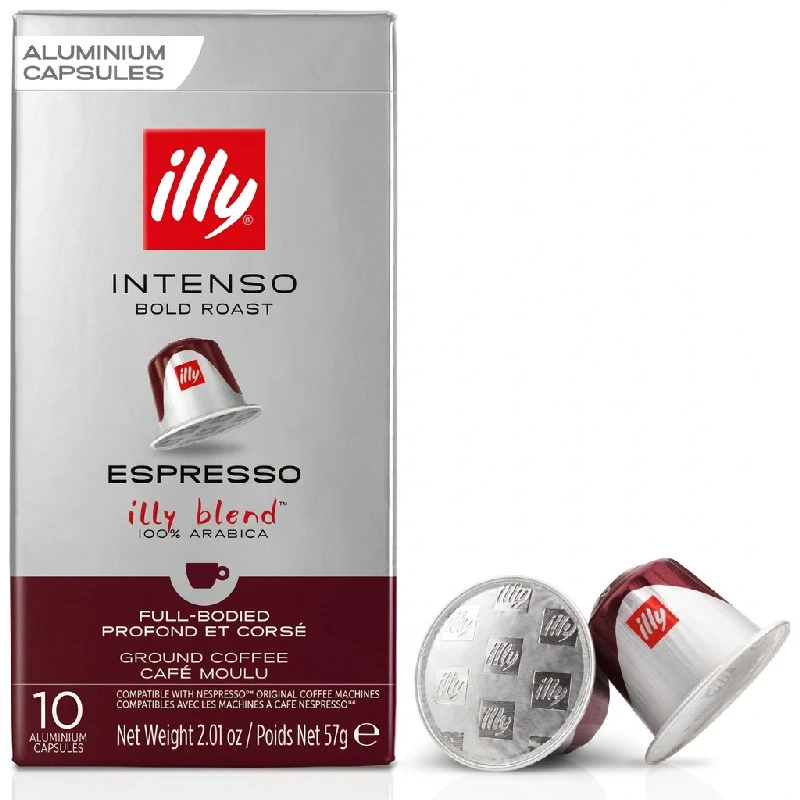 Illy Nespresso Intenso Kaffekapslar 10 st 2001413 by Illy color Svart