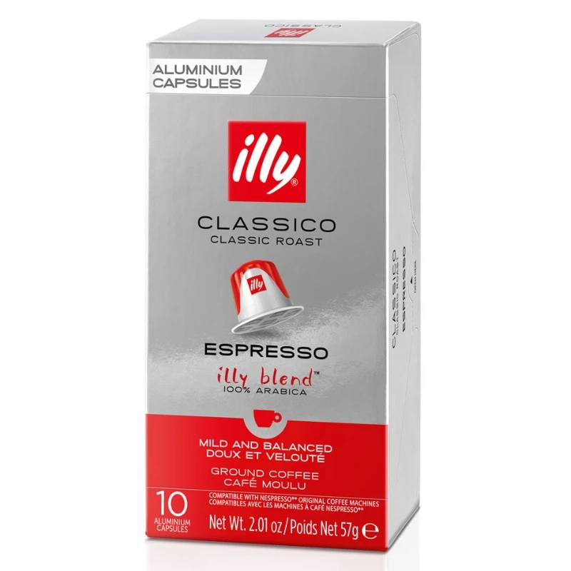 Illy Nespresso Classico Kapslar 10 st. 2001403 by Illy color Svart
