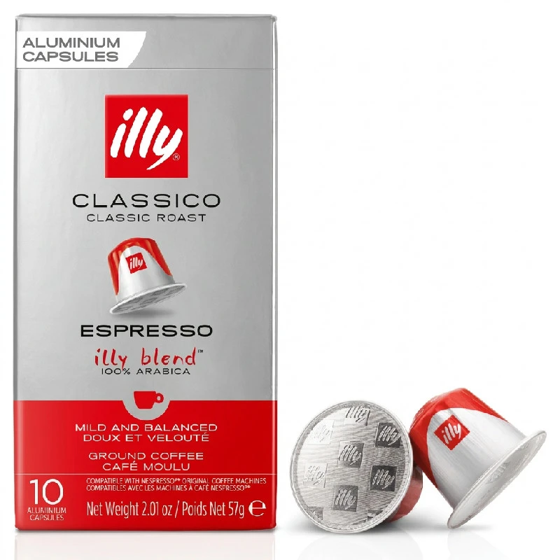 Illy Nespresso Classico Kapslar 10 st. 2001403 by Illy color Svart