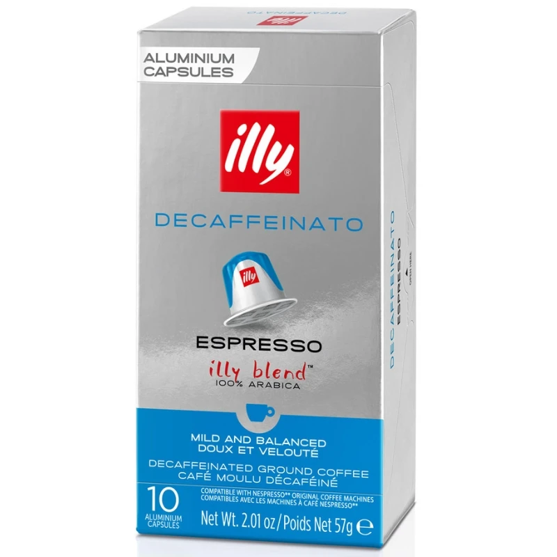 Illy Nespresso Decaf Koffeinfria Kapslar 10 st 2001443 by Illy color Svart