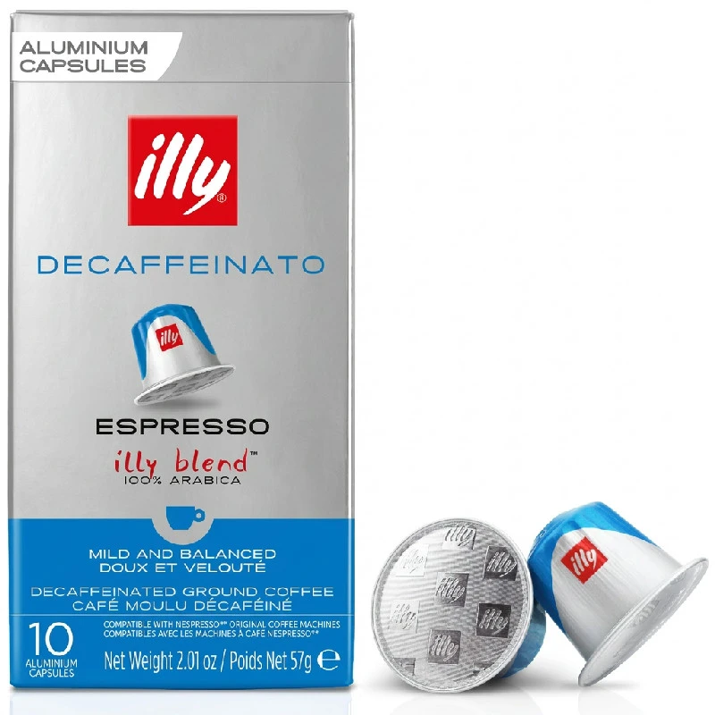 Illy Nespresso Decaf Koffeinfria Kapslar 10 st 2001443 by Illy color Svart