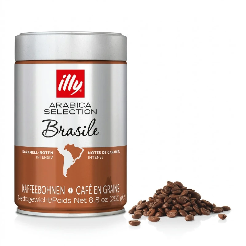 Illy Brazil Kaffebönor 250g 2000483 by Illy color Svart