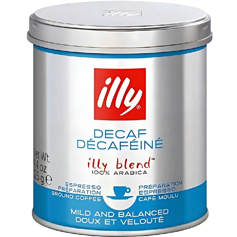 Illy Decaf / Koffeinfritt Malet Kaffe 125g 2001193 by Illy color Svart