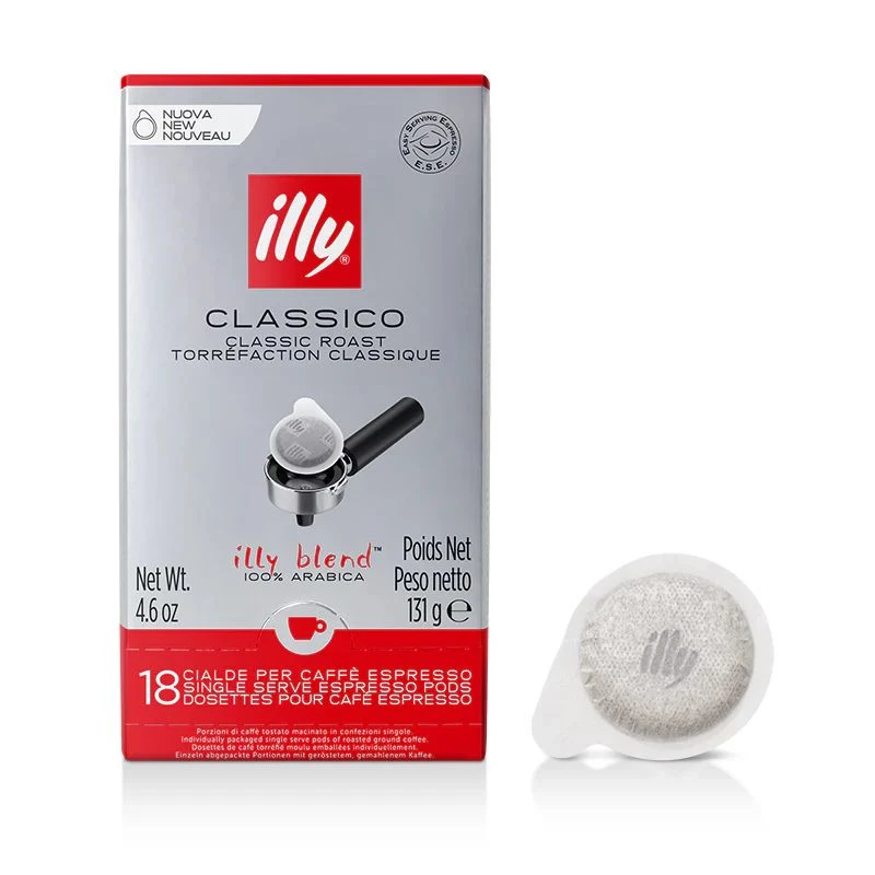 Illy Classic Roast espresso pods 18 st. 2000803 by Illy color Svart