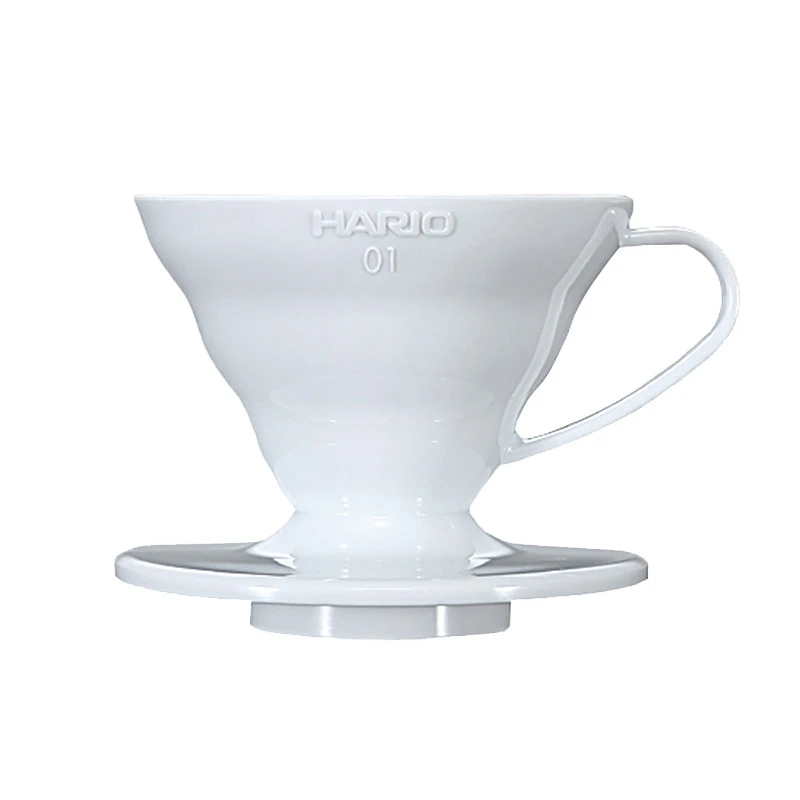 V60 Plast 01 Dripper - Vit VD-01W by Hario color Svart