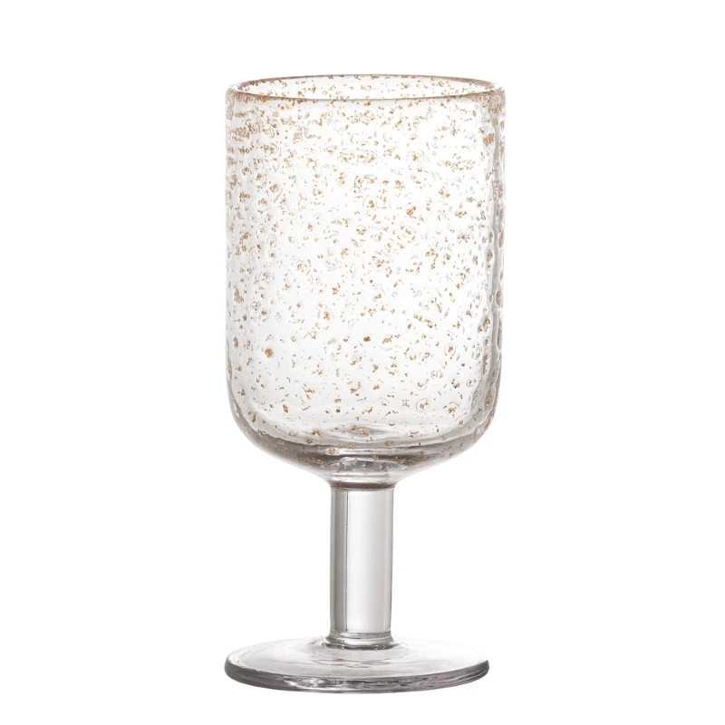 Bloomingville Bubbles Vinglas - Klar 82060898 by Bloomingville color Svart