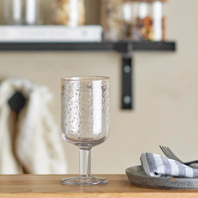 Bloomingville Bubbles Vinglas - Klar 82060898 by Bloomingville color Svart