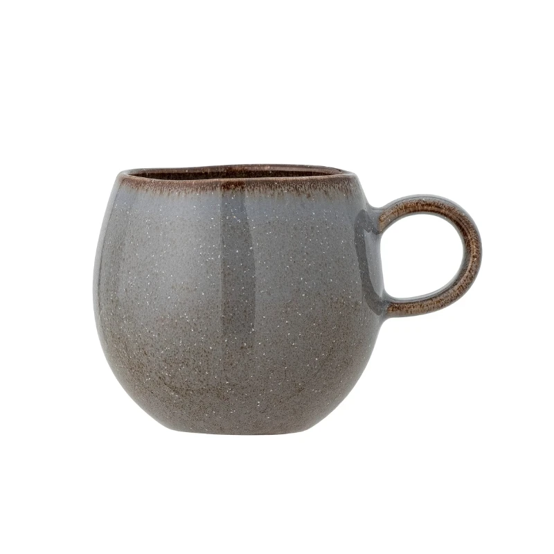 Bloomingville Sandrine Kopp - Grå - Stengods - 27 cl 82059335 by Bloomingville color Svart