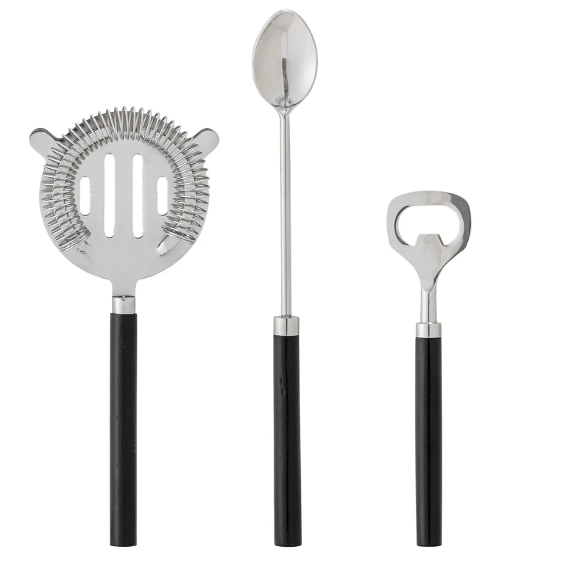 Bloomingville Cocktail barset - Silver 82049395 by Bloomingville color Svart