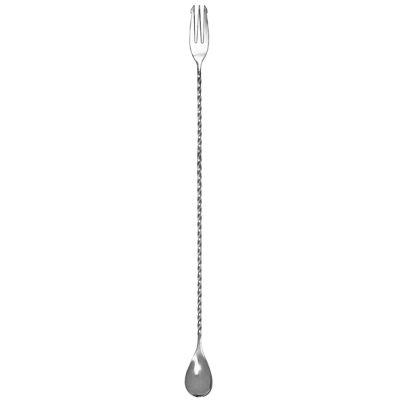 Barprofessional Barspoon Trident 40 cm - Silver MBSJ001 by Barprofessional color Svart