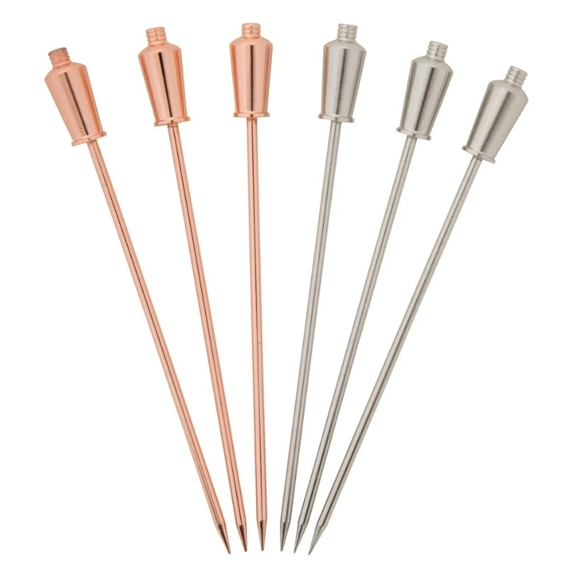 Barprofessional Cocktailpicks Stål Shaker - 6 st CPS0612 by Barprofessional color Svart