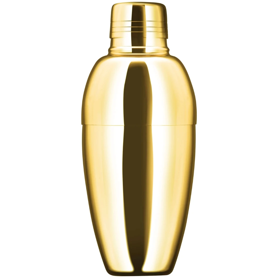 Barprofessional Cobbler Shaker 500 ml - Guld CKSG500 by Barprofessional color Svart