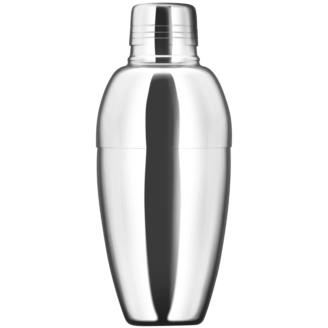 Barprofessional Cobbler Shaker 500 ml - Silver CKS4500 by Barprofessional color Svart