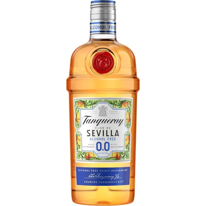Tanqueray "Flor de Sevilla", Alkoholfri 0,0% FL 70 51672 by TANQUERAY color Svart
